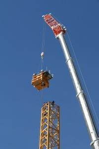 Tower Crane Erection, Auckland